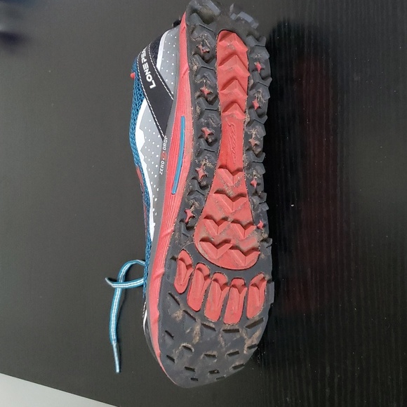 Altra Gaiter Trap Lone Peak 2.5 sz.8.5. Pre-owned Blue & Red. Zero drop - Picture 9 of 12